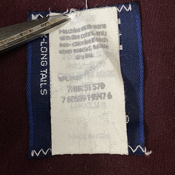 Vintage 90's Wrangler Western Shirt Men's 19 x 36 Big Pearl Snap‎ Long Tails USA - Picture 5 of 9